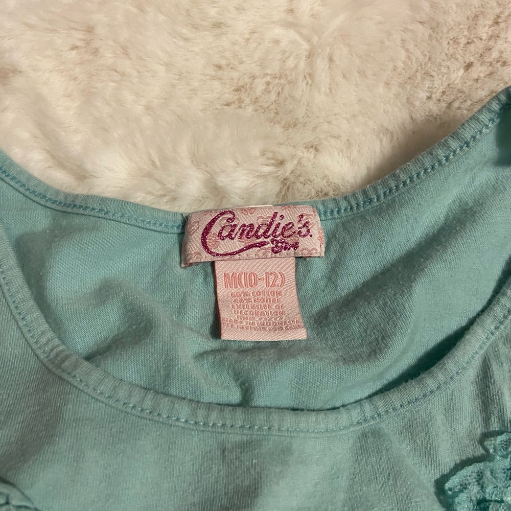 Candies Ruffle Tee - Picture 3 of 3